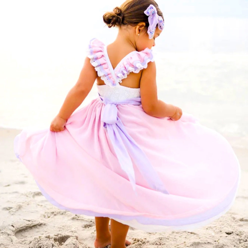 Love & Grow Sea Princess Cotton Candy High Low - 3T